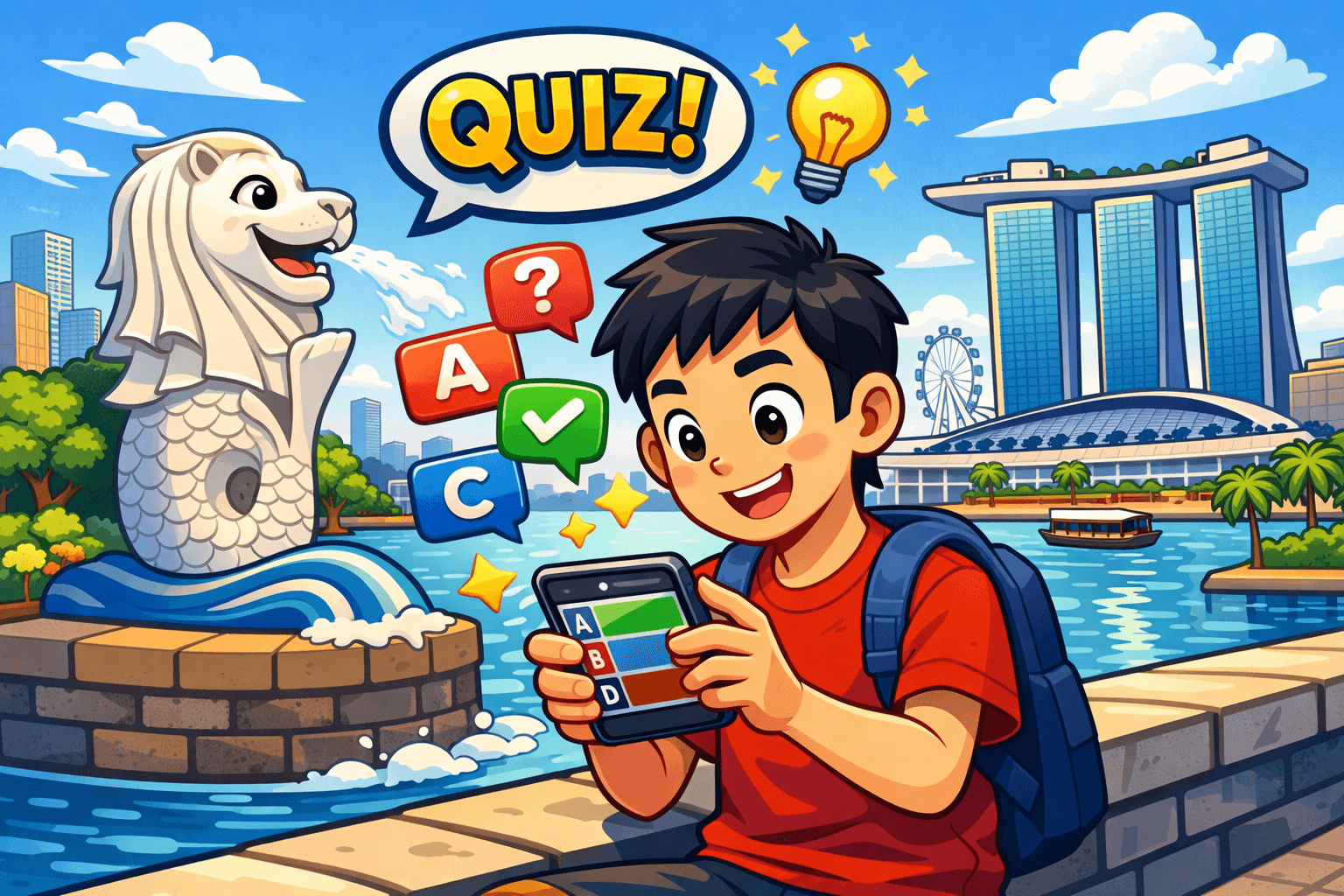 Singlish Grammar Game Challenge - Test Your Singapore English Skills